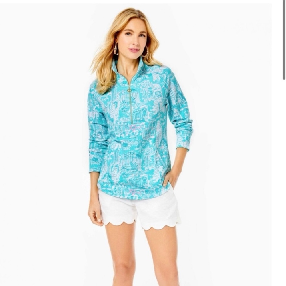 Lilly Pulitzer Skipper Popover - Lilly Loves NYC (Athletic Pullover)